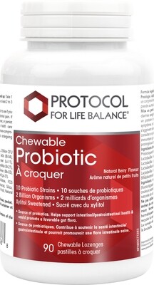 Chewable Probiotics by Protocol for Life Balance