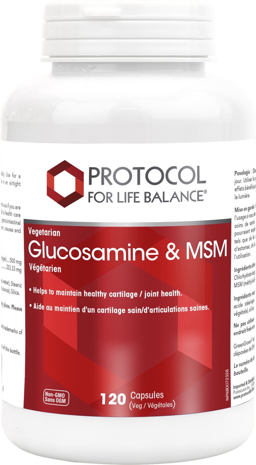 Glucosamine & MSM by Protocol for Life Balance
