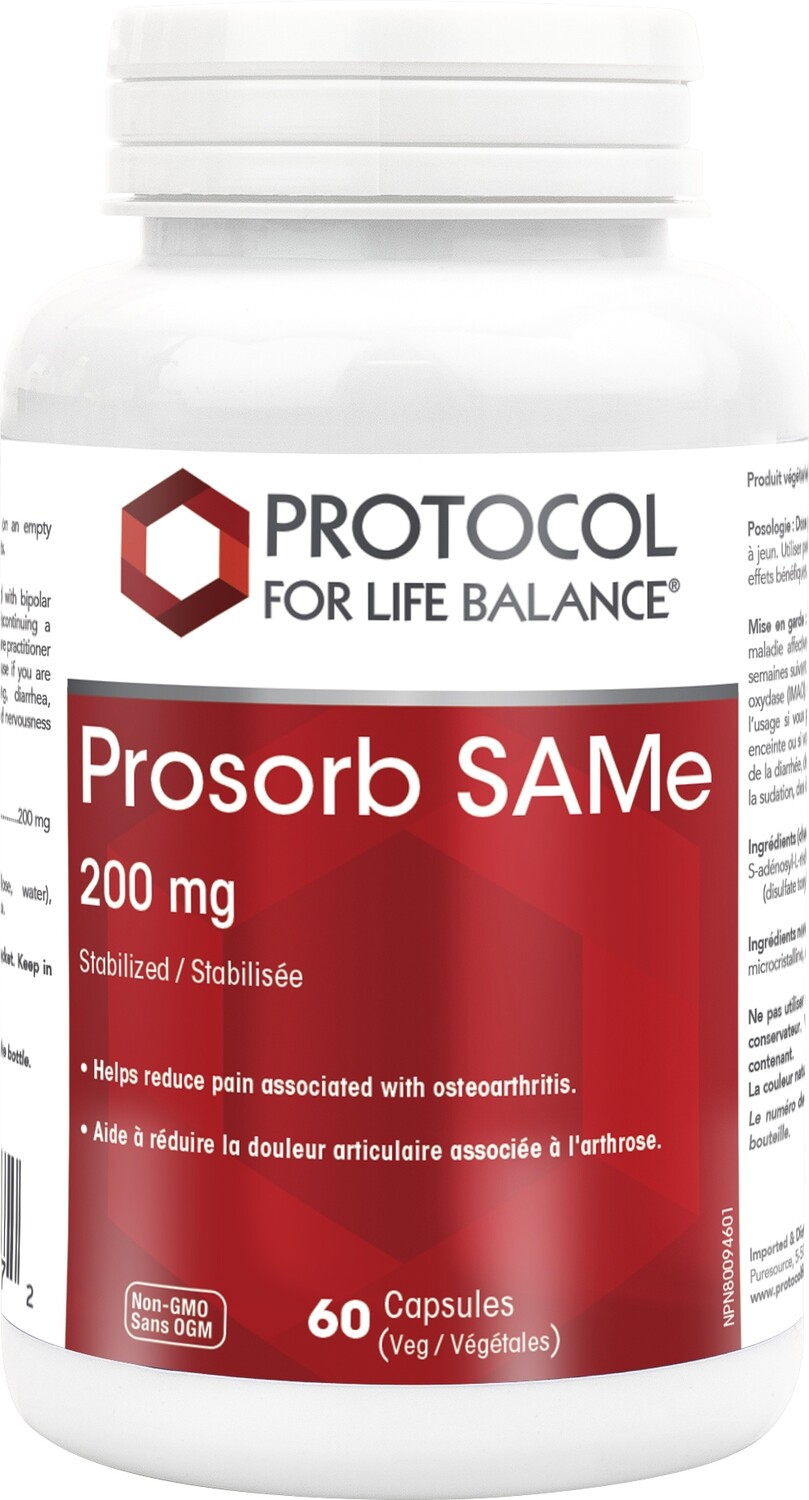 Prosorb SAMe by Protocol for Life Balance