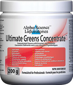 Ultimate Greens Concentrate Powder by Alpha Science