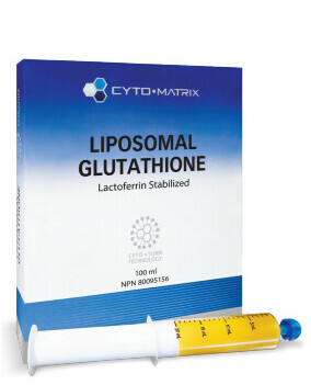Liposomal Glutathione with Lactoferrin by Cyto-Matrix