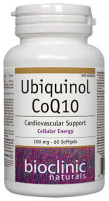 Ubiquinol CoQ10 100mg by Bio Clinic