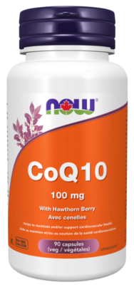 CoQ10 100 mg with Hawthorn by Now