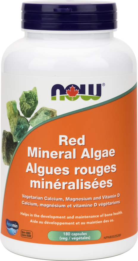 Red Mineral Algae by Now