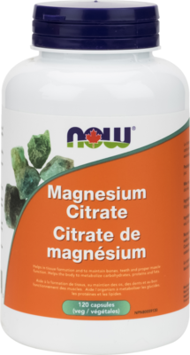 Magnesium Citrate Capsule by Now