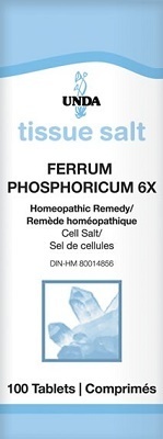 Tissue Salt - Ferrum Phosphoricum by Unda