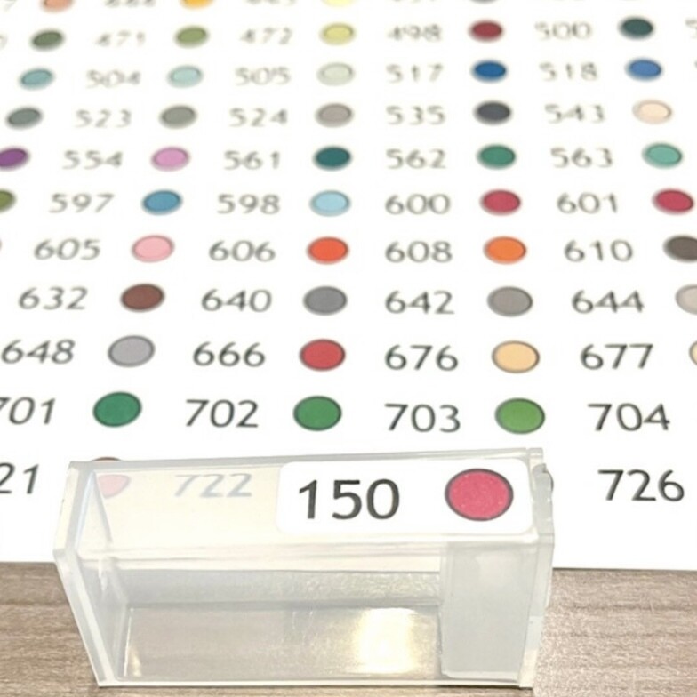 Diamond Painting DMC Labels for Rectangle Tic Tac ROUND Drill Storage Containers