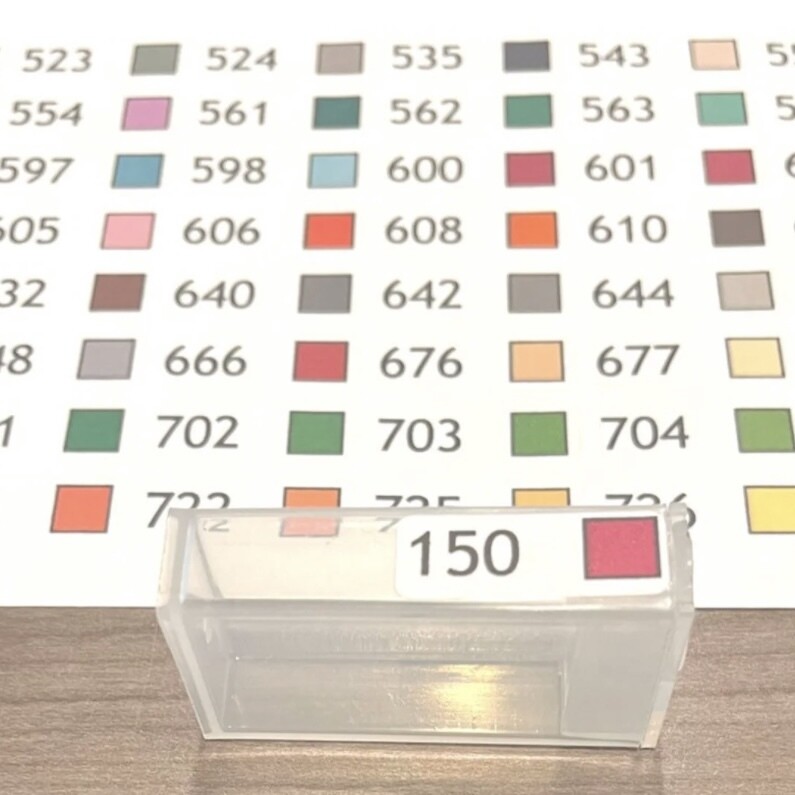 Diamond Painting DMC Labels for Rectangle Tic Tac SQUARE Drill Storage Containers