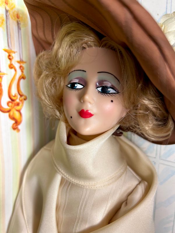 ‘Kitty’ 1920’s/30’s Style Collection Large 26” Boudoir Doll Nouvelle Vogue