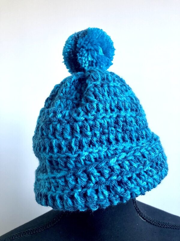Kindermuts blauw