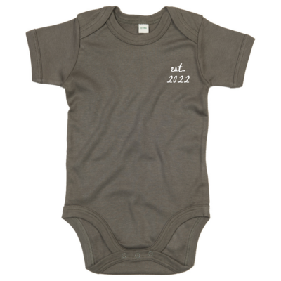 Baby Bodysuit - New Baby - Personalised
