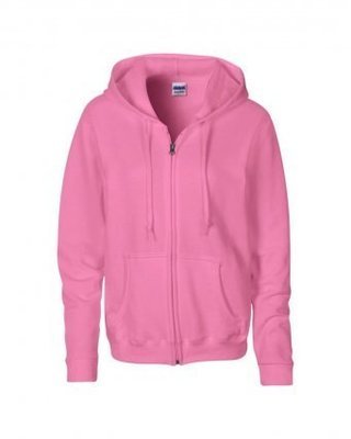 (W) Ladies Zip Hooded Sweatshirt (Gildan)