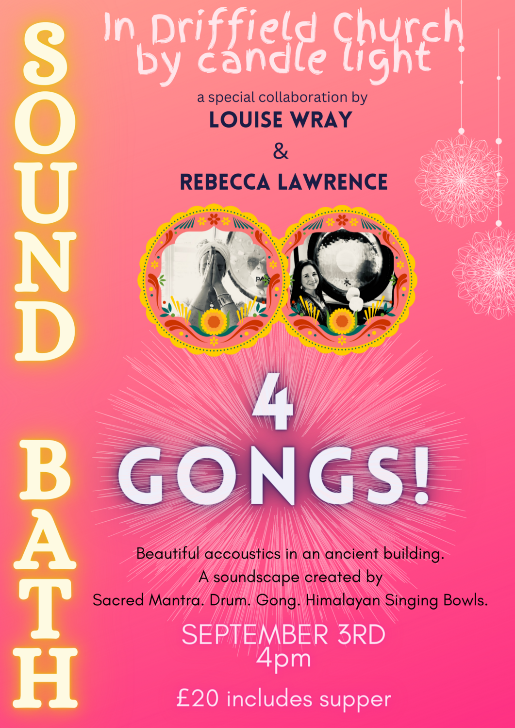 Church Sound Bath Collaboration, Sun 3 Sep 2023