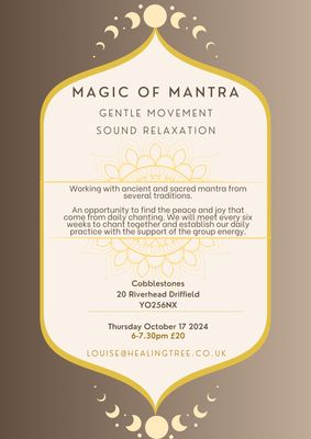 Magic of Mantra, Thu 17 Oct 2024, 6PM