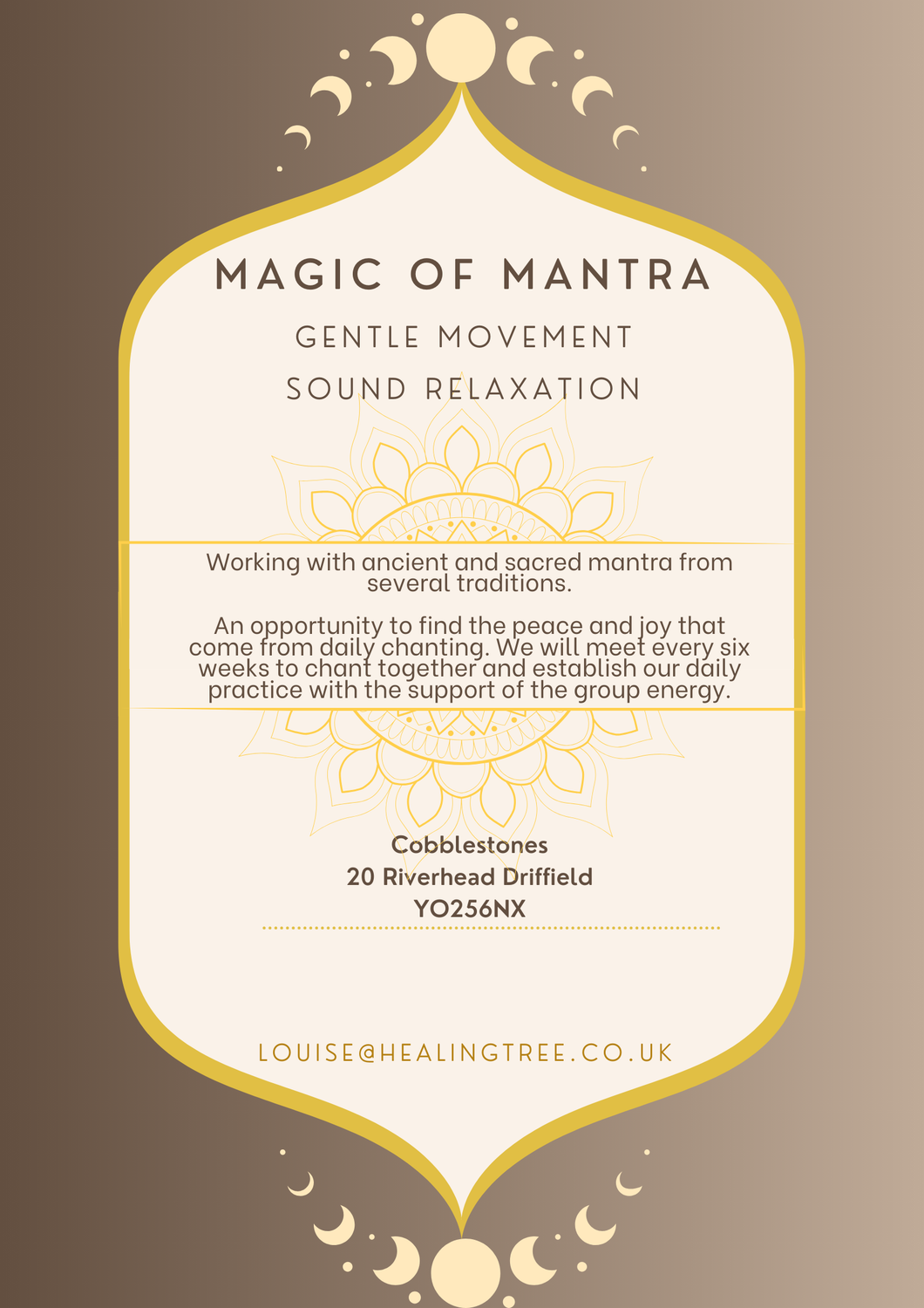 Magic of Mantra, Thu 28 Aug 2025, 2PM