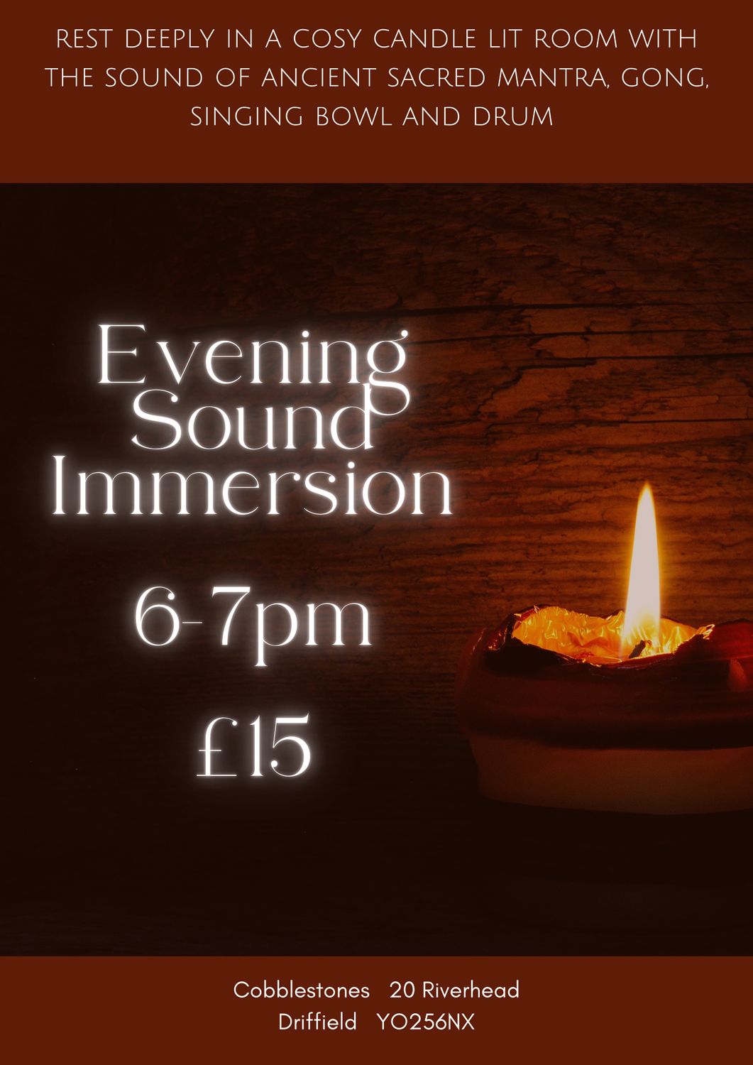 Evening Sound Immersion, Fri 13 Jun 2025