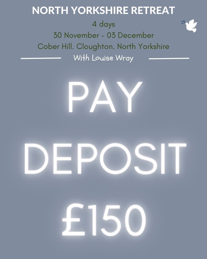 Cober Hill Retreat, 30 Nov - 3 Dec 2025, DEPOSIT ONLY