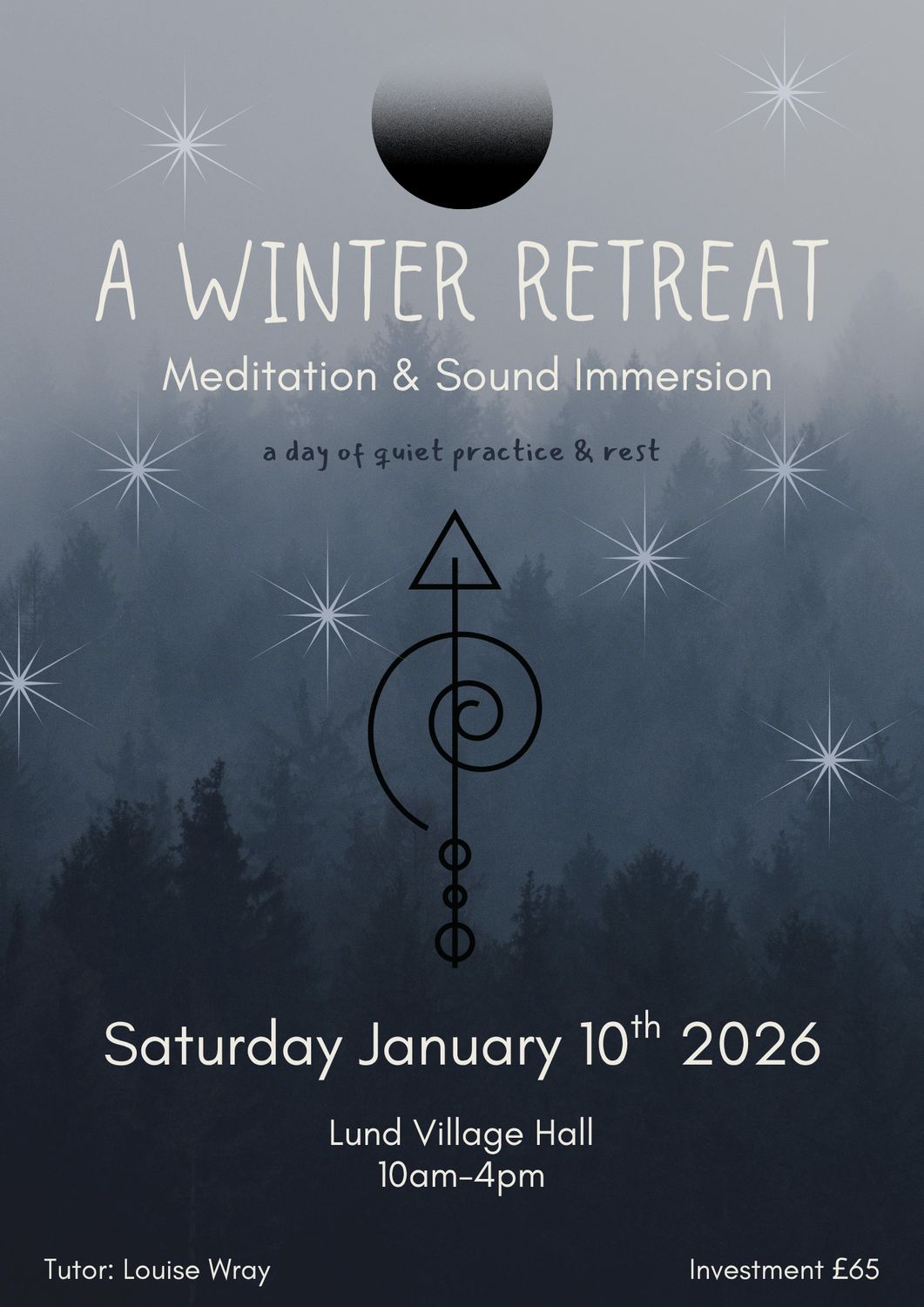 Winter Retreat at Lund Village Hall, Sat 10 Jan 2026