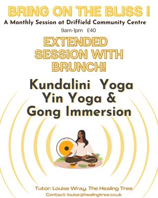 Kundalini Yoga, Yin Yoga, and Gong Immersion, Extended Social with Brunch, IN-PERSON, Sat 6 Jun 2026