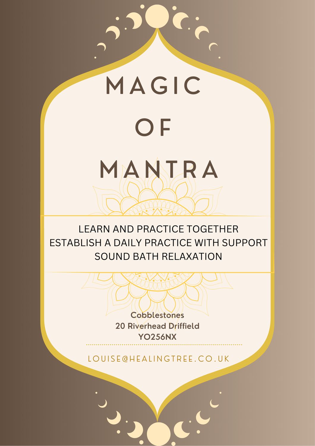 Magic of Mantra, Wed 8 Apr 2026, 2PM