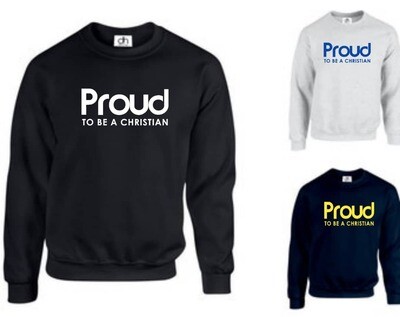 Tshirt - Long Sleeves (Proud to be a Christian) -