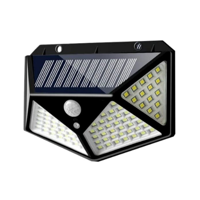 Solar intersection wall light