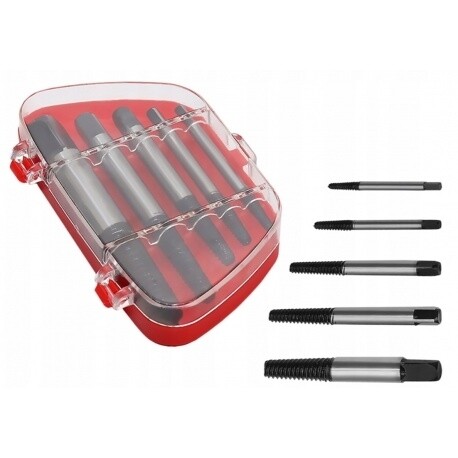 5pcs damaged screw extractor remover