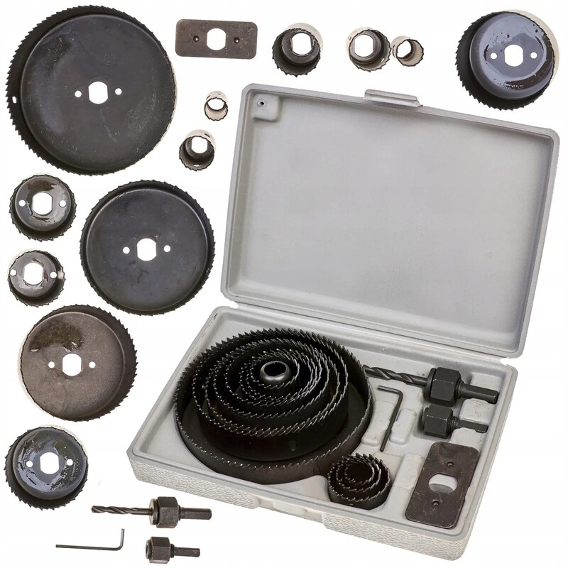16 pieces hole saw set