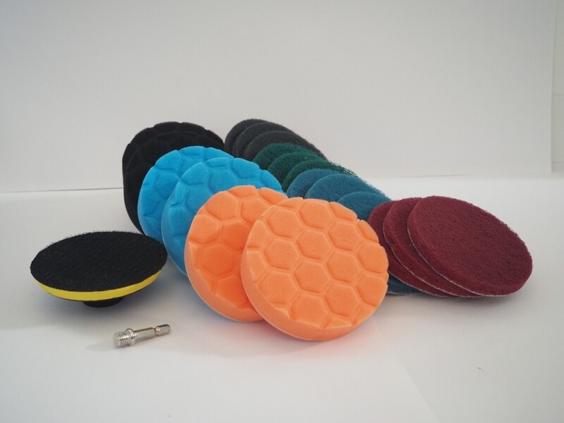 Cleaning and polishing drill pads 20pcs