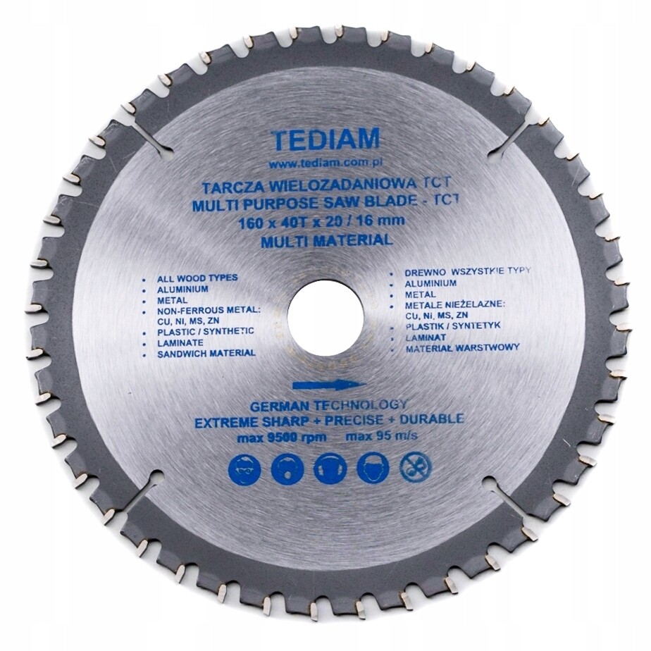 Multi use cutting disc 160mm 