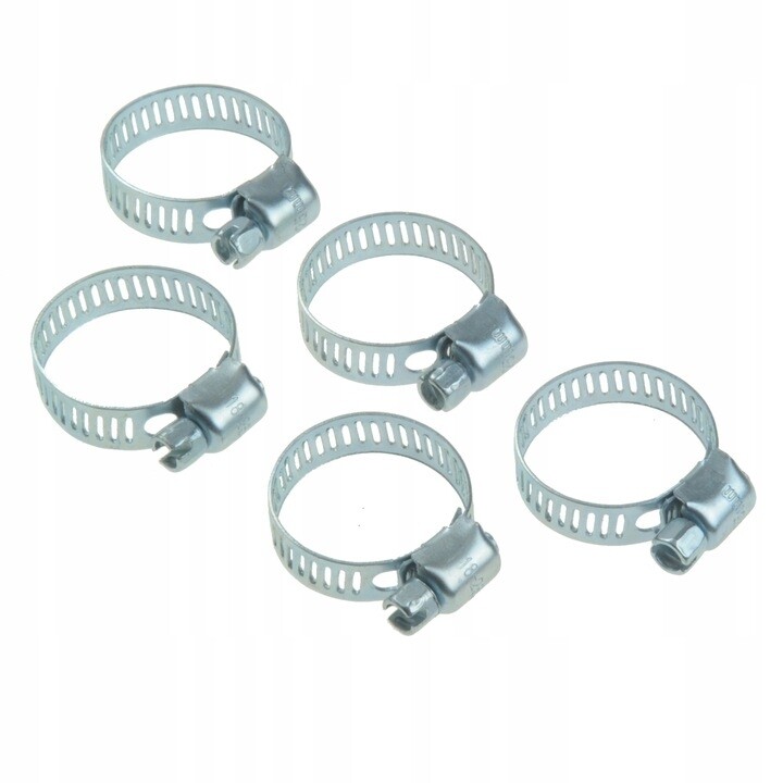 Hose clamps 5 pack