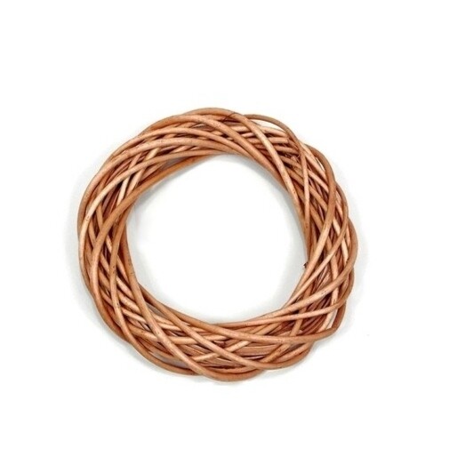 Hand made wreath 30cm natural 