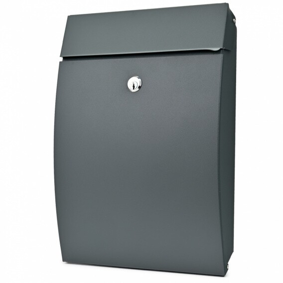 Letter box anthracite