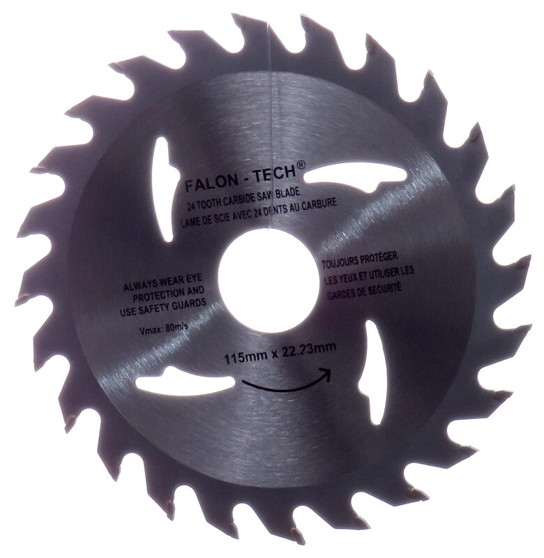 Wood cutting disc 115mm 24T angle grinder 