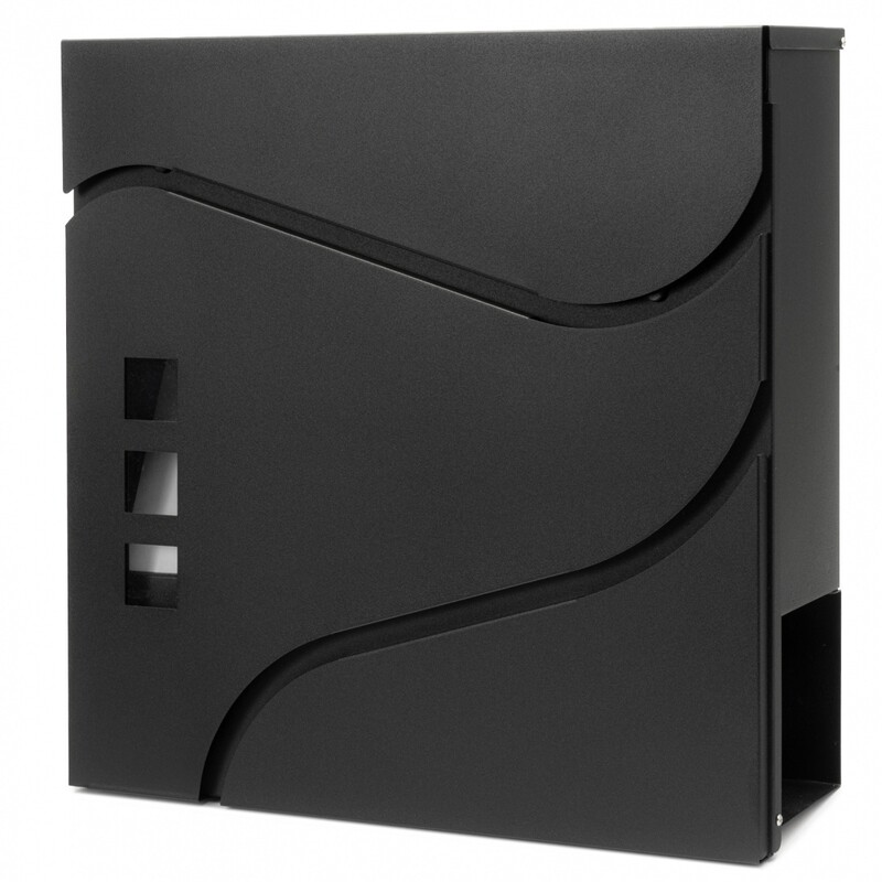 Galvanized steel letter box mb52