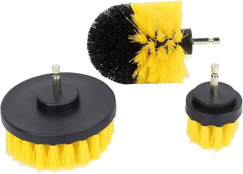 Cleaning drill brushes