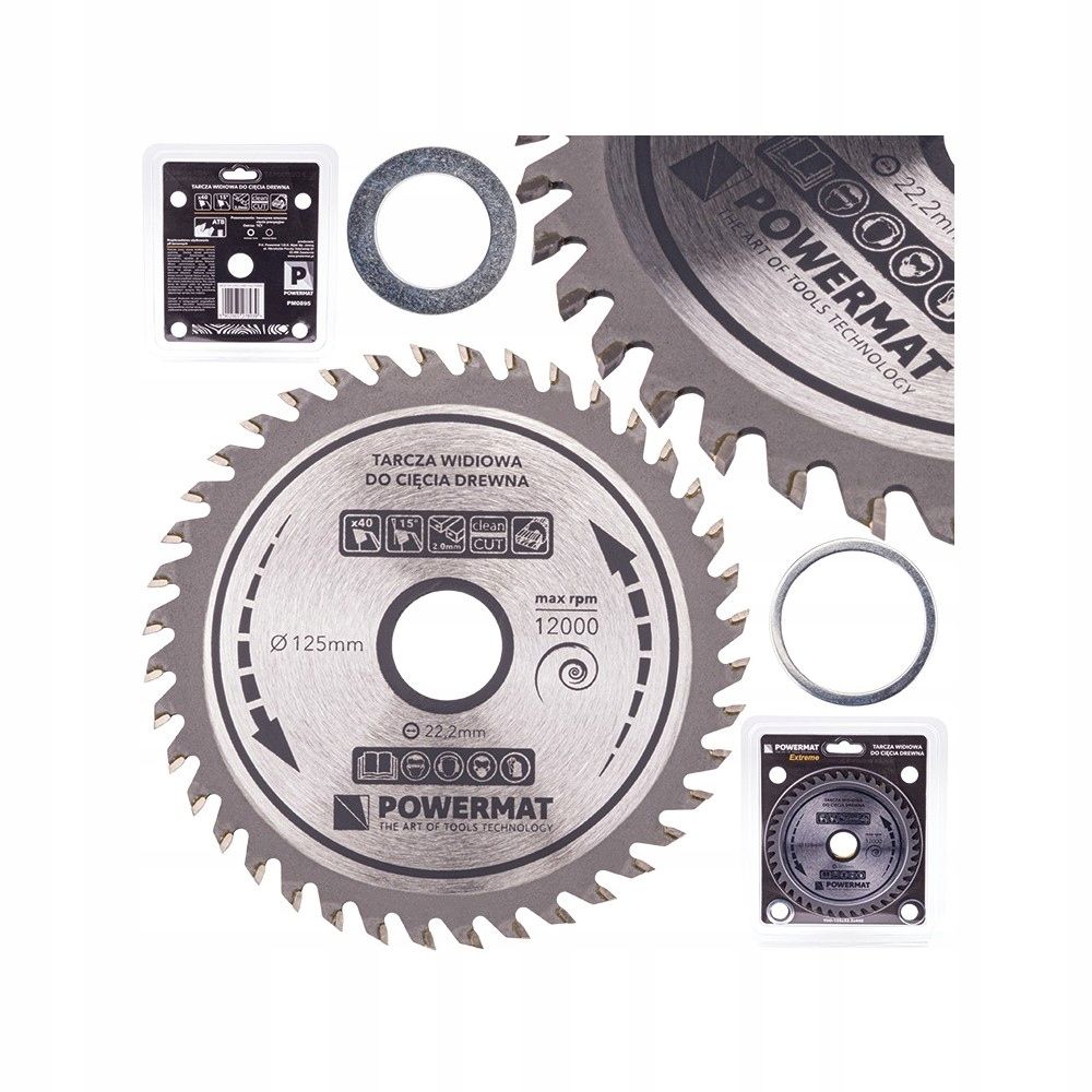 Wood cutting disc 125mm 40T angle grinder