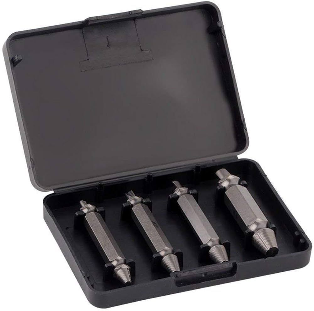 Damaged screw extractor remover screwdriver