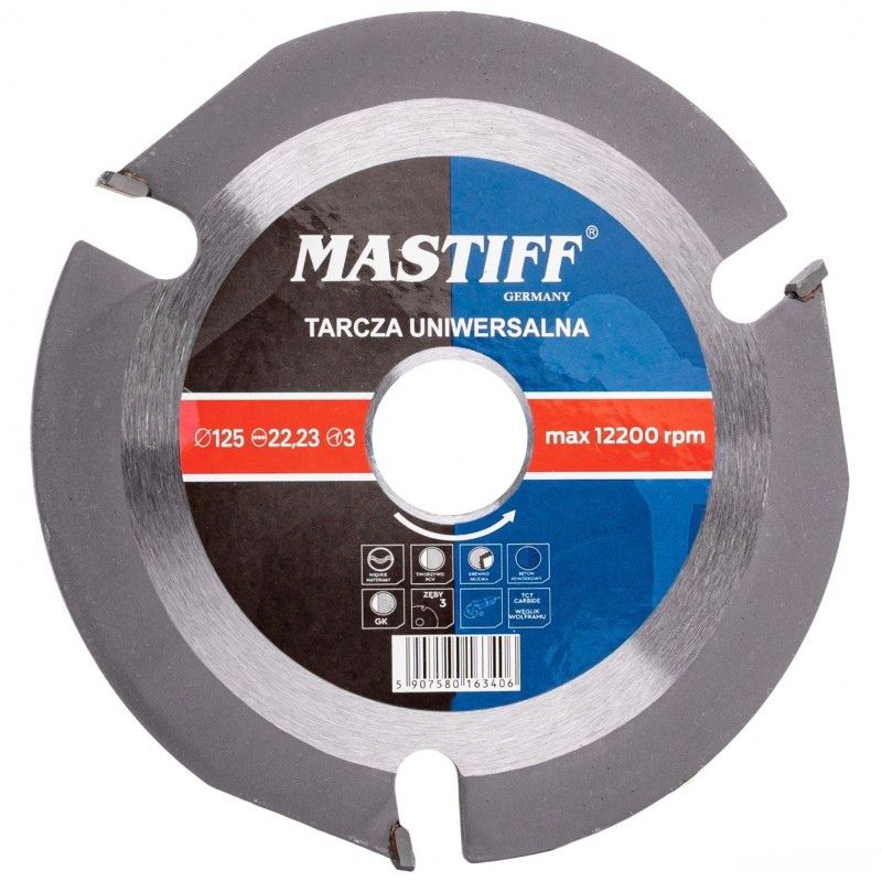 Wood cutting disc 125mm (5&quot;) 3T angle grinder