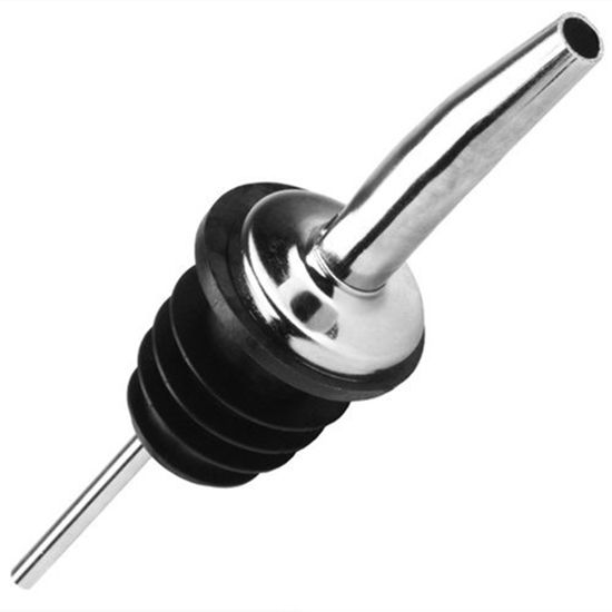 Stainless steel free flow pourer