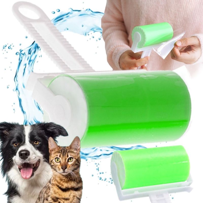 Cleaning clothes roller 
