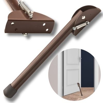 Support foot, gate door lock, 250x14mm