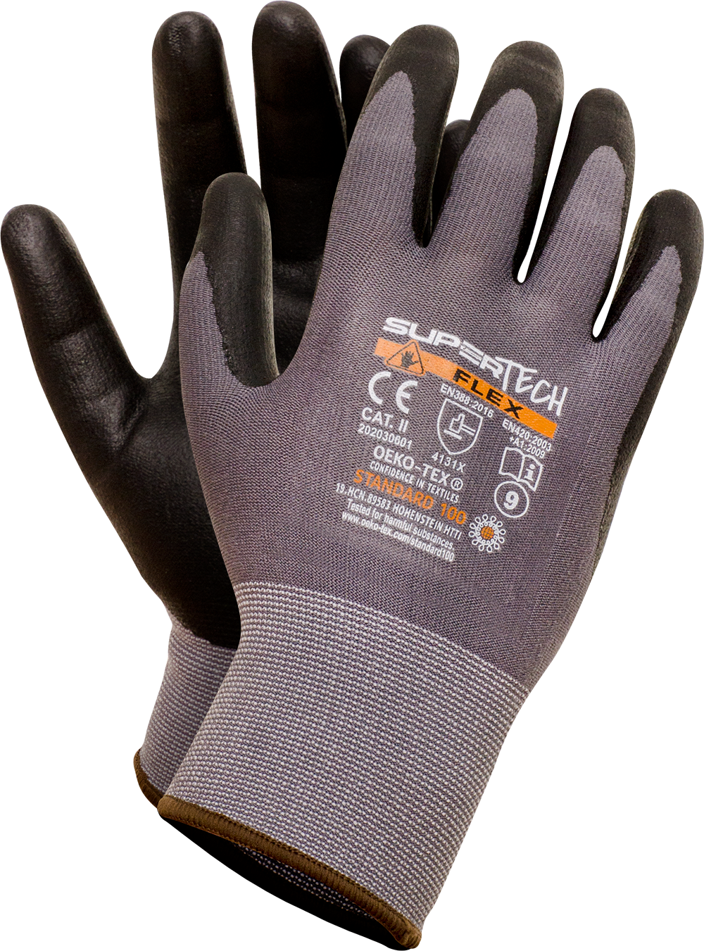 Working gloves super tech flex 3 pairs size 11