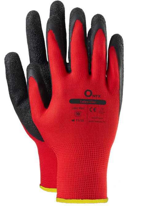 Working gloves onyx 4 pairs size 11