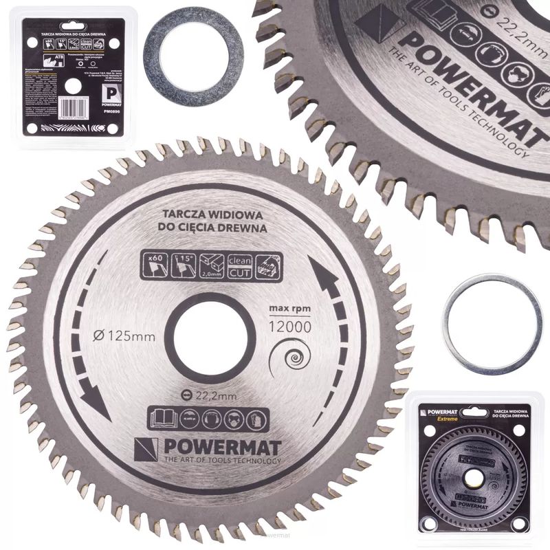 Wood cutting disc 125mm 60T angle grinder 