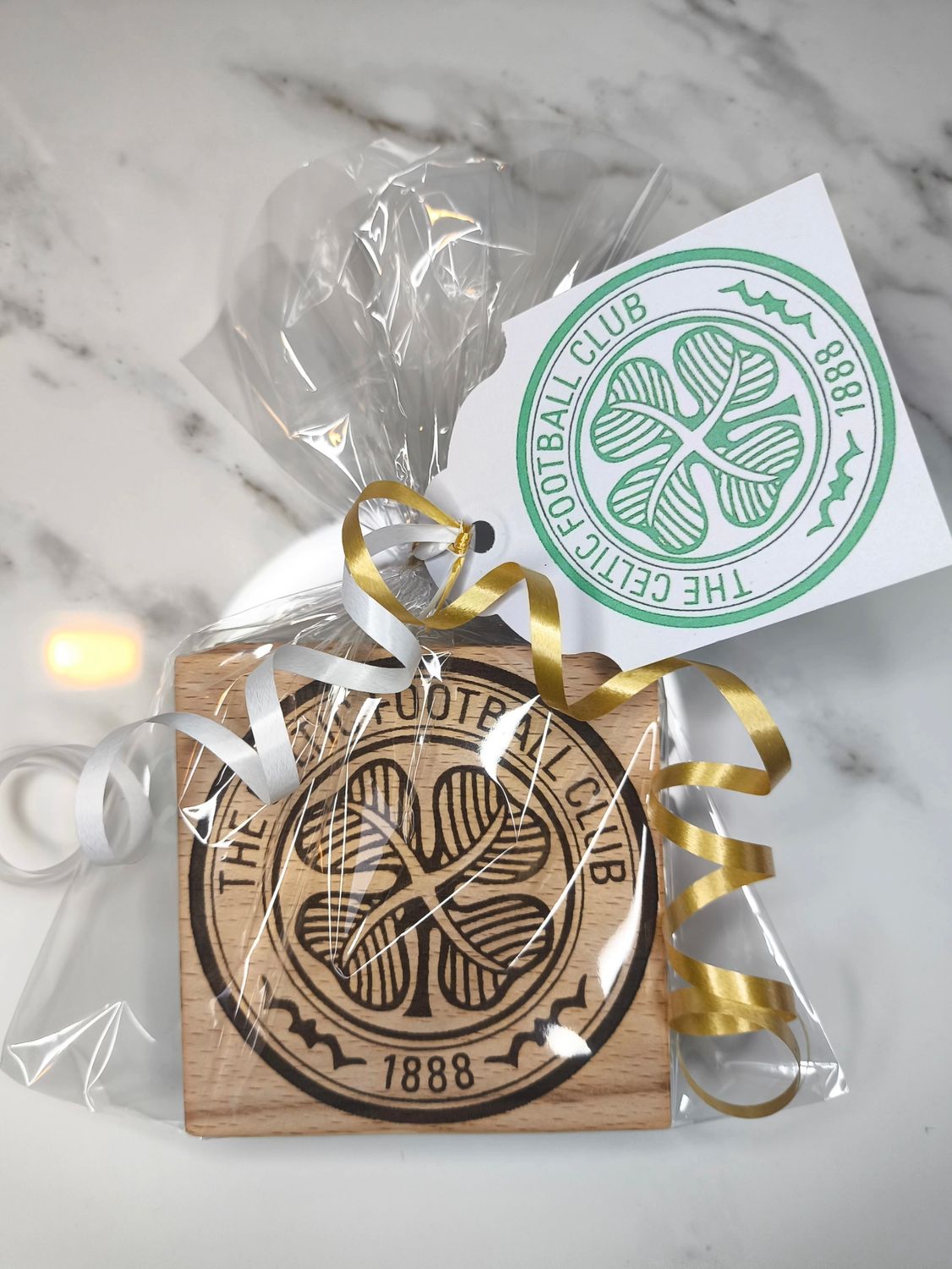 Celtic FC coasters