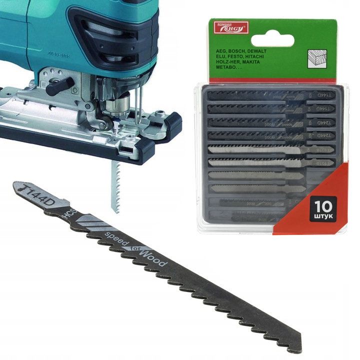Set 10 jigsaw blades