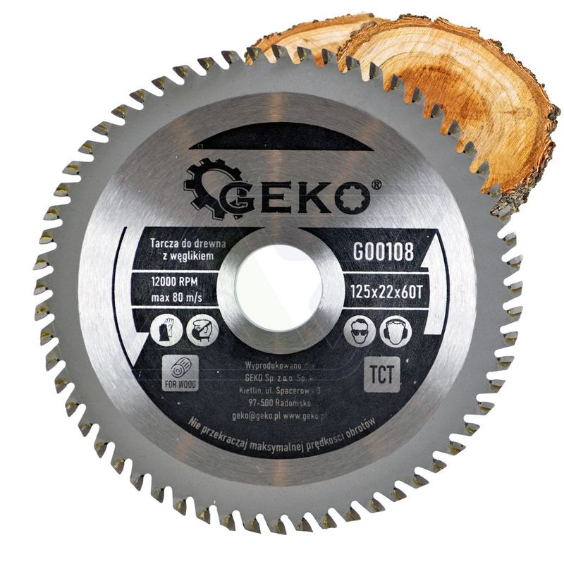 Wood cutting disc 125mm (5&quot;) 60T angle grinder 