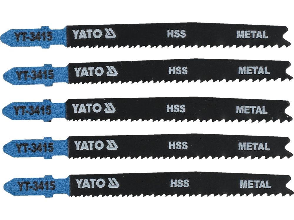 Metal jig saw blades
