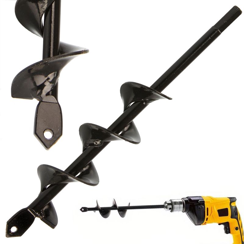 Drill rig soil auger 5x22cm